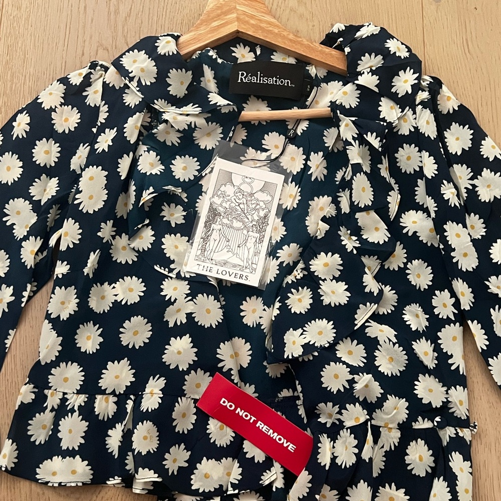 Réalisatión Floral Blouse